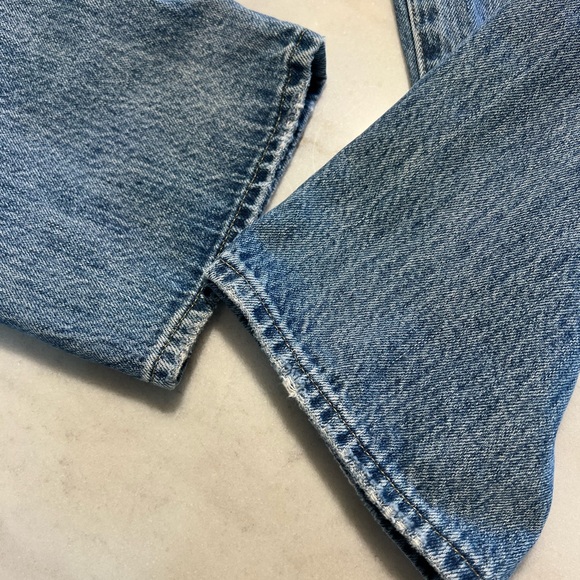 PISTOLA Cassie Super High Waist Straight Leg distressed jeans 24 - Picture 5 of 11